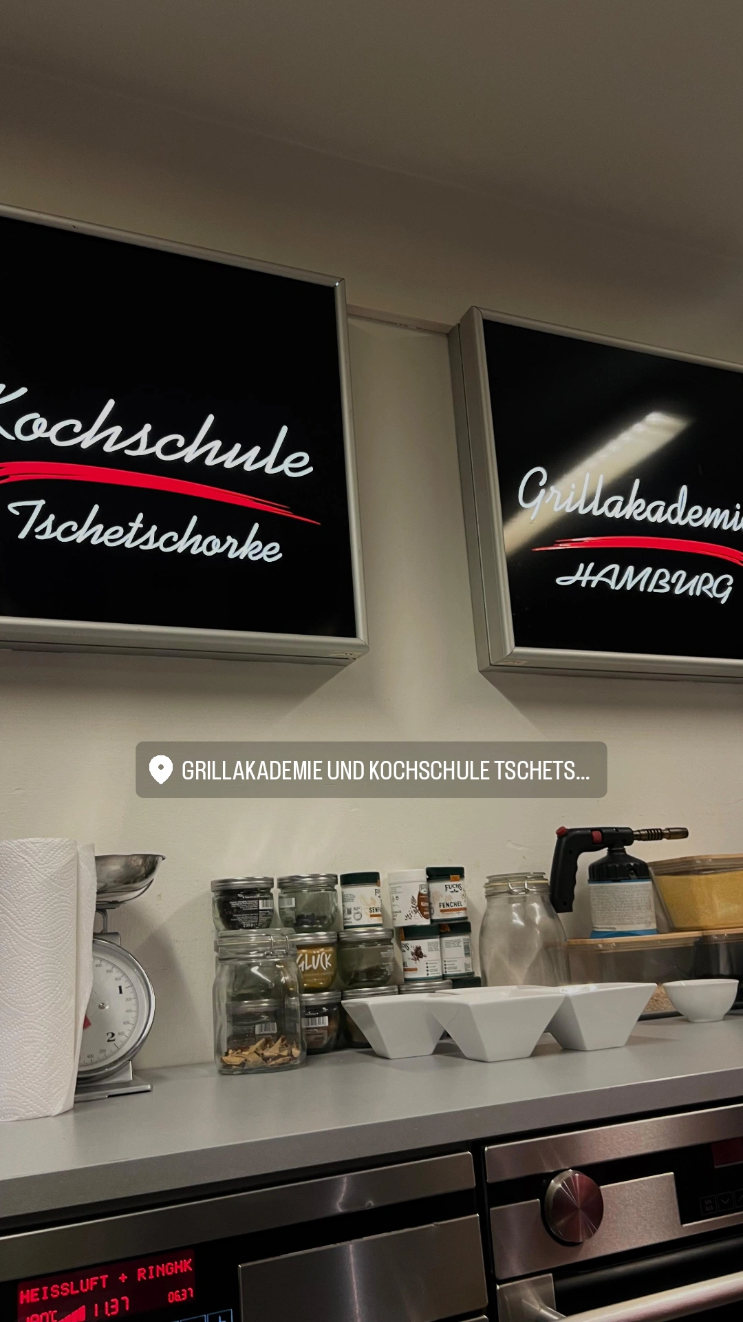 Eventküche der Grillakademie Hamburg