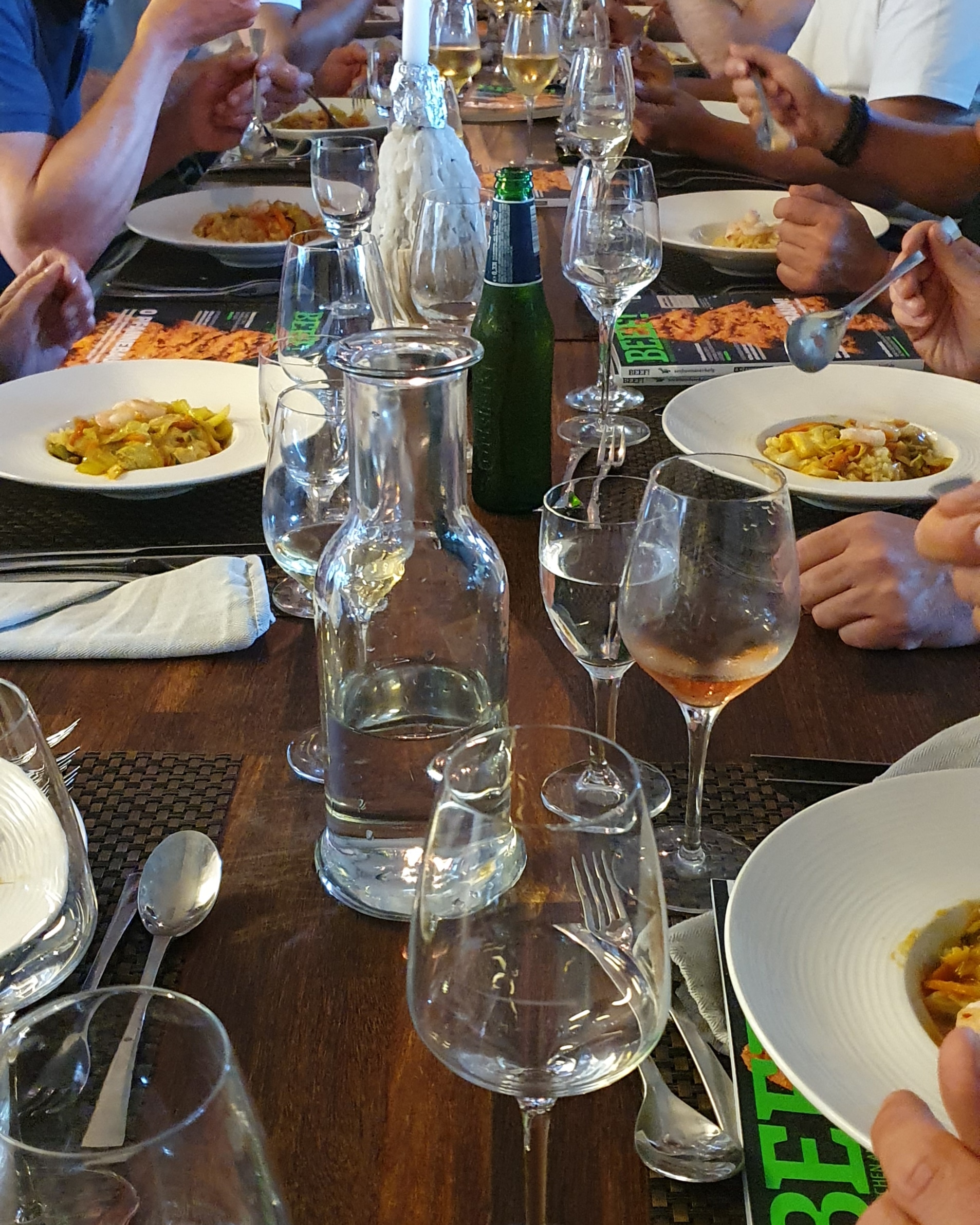 Gemeinsamer Genussabend in der Grillakademie Hamburg